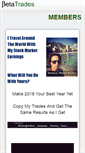 Mobile Screenshot of betatrades.com